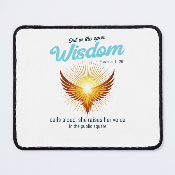 Item preview, Wisdom is calling bible verse designed and sold by SNW-Collective.