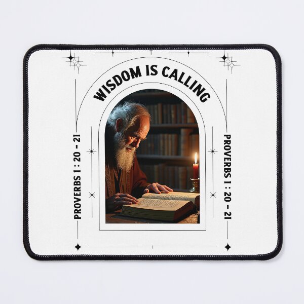 Item preview, Wisdom is calling bible verse designed and sold by SNW-Collective.