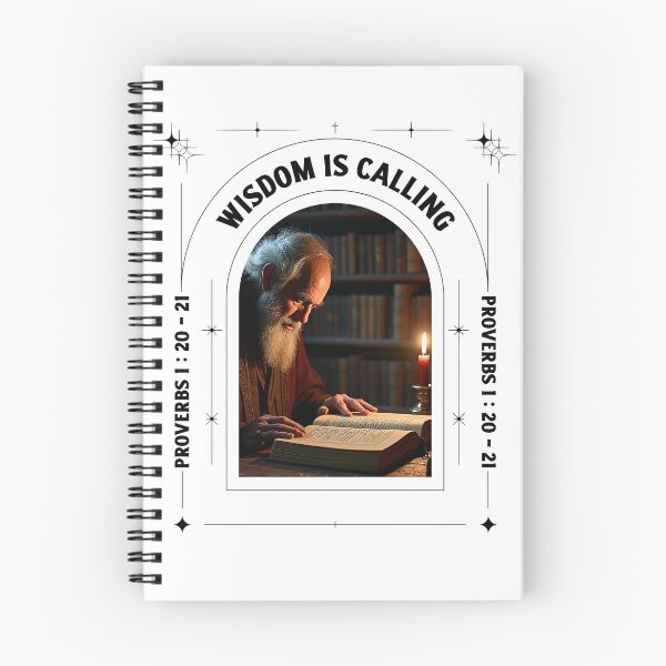Item preview, Wisdom is calling bible verse designed and sold by SNW-Collective.