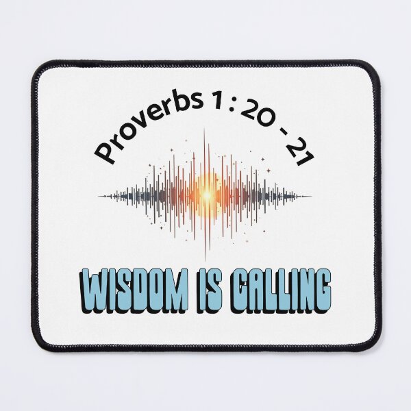 Item preview, Wisdom is calling bible verse designed and sold by SNW-Collective.