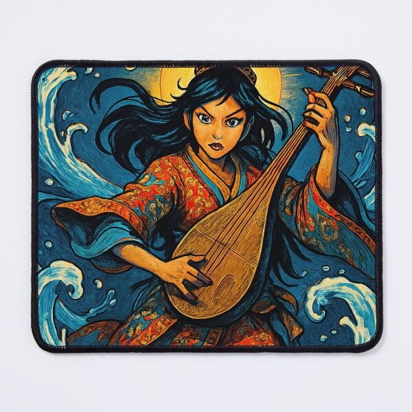Item preview, Benzaiten, Japanese goddess of water | Comics style - Cartoon designed and sold by ComicsFactory.