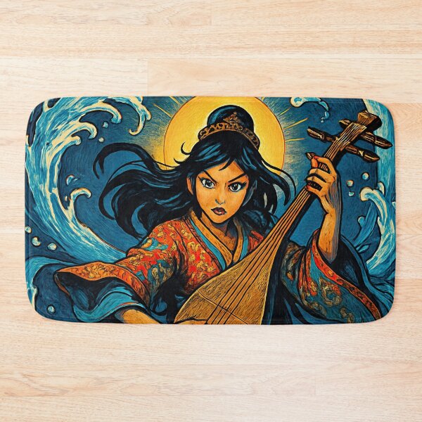 Item preview, Benzaiten, Japanese goddess of water  | Comics style - Cartoon designed and sold by ComicsFactory.