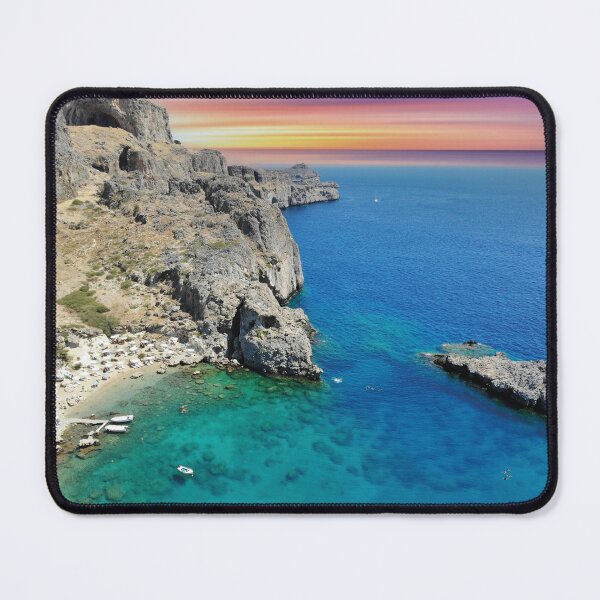 Item preview, St. Paul's Bay, Greece – Mediterranean coastal landscape designed and sold by Mauswohn.