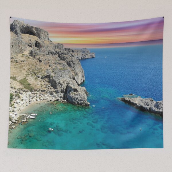 Item preview, St. Paul's Bay, Greece – Mediterranean coastal landscape designed and sold by Mauswohn.