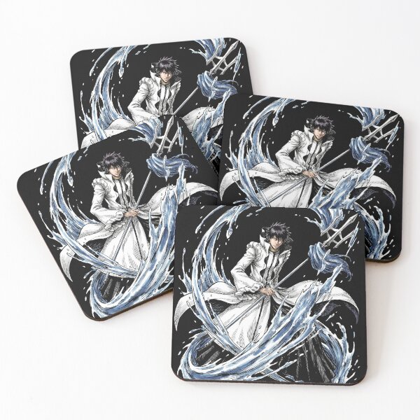 Item preview, Deep Sea Espada Novena Arrancar Resurrection Glotonería Dual Skull Tanks Infinite Phagocytosis Fan Art Portrait Illustration Poster T-Shirt Sticker Print Gift designed and sold by Senpaiwaves.