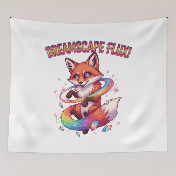 Item preview, Dreamscape Flux! Rainbow Fox designed and sold by Dano-Designs.