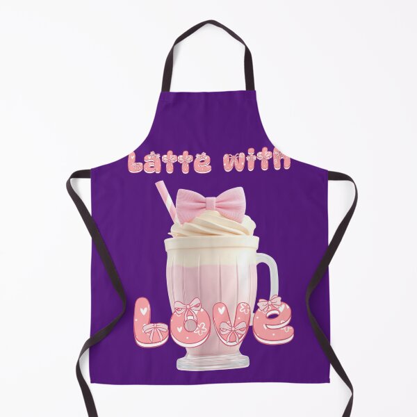 Item preview, Latte Macchiato with love – Playful coffee typography designed and sold by Mauswohn.