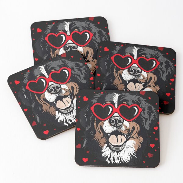 Item preview, Bernese Mountain Valentine Heart – Cute Dog Lovers designed and sold by artcultreone.