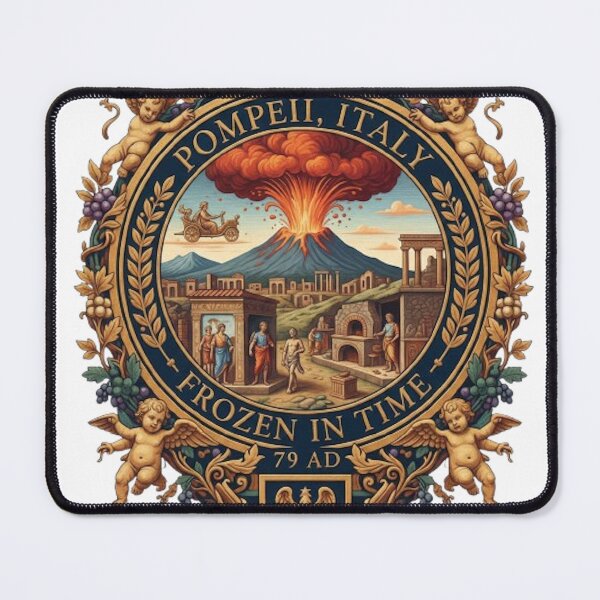 Item preview, POMPEII ITALY FROZEN IN TIME designed and sold by likbatonboot.