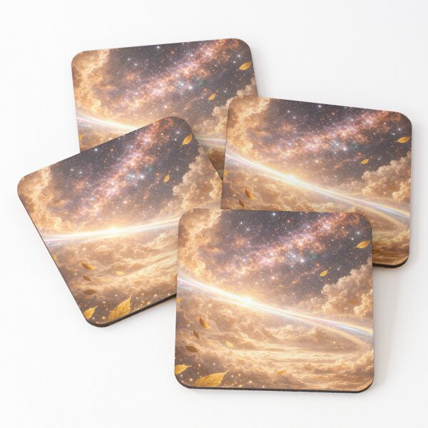 Item preview, Golden Cosmic Horizon designed and sold by ImaginingNebulae.