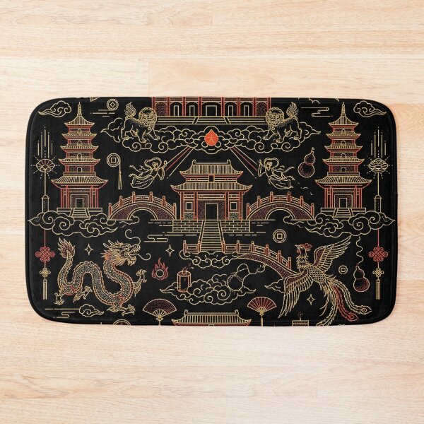 Item preview, Golden Celestial Palace Dragon and Phoenix Fantasy designed and sold by zzz888.