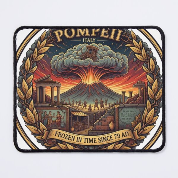 Item preview, POMPEII ITALY FROZEN IN TIME designed and sold by likbatonboot.
