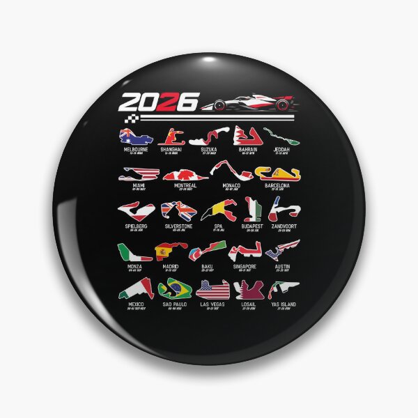 Item preview, Racing car Calendar 2026 Circuit Schedule Places designed and sold by LHDArtsy.