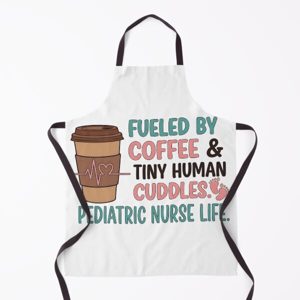 Item preview, Fueled by Coffee & Tiny Human Cuddles Graphic - Funny Pediatric Nurse Quote - Peds RN Life Design - NICU Nurse designed and sold by KivaroArt.