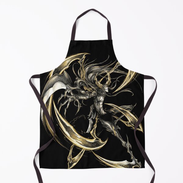 Item preview, Tall Lanky Praying Mantis Espada Quinta Arrancar Resurrection Santa Teresa Multi Arm Crescent Blades Fan Art Portrait Poster T-Shirt Sticker Print Gift designed and sold by Senpaiwaves.