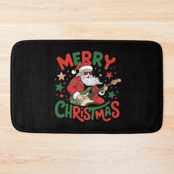 Item preview, Cool Rock Star Santa Claus with Shades designed and sold by RobCreatives Merch Services.