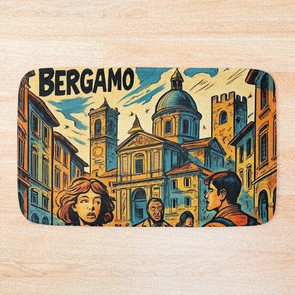 Item preview, Bergamo, city  | Comics style - Cartoon designed and sold by ComicsFactory.