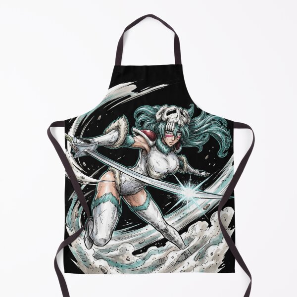 Item preview, Green Haired Former Espada Tercera Arrancar Resurrection Gamuza Centaur Lance Hollow Mask Fan Art Portrait Poster T-Shirt Sticker Print Gift Brave Souls designed and sold by Senpaiwaves.