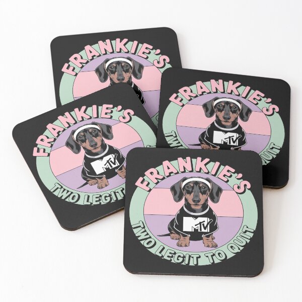 Item preview, Dapple Dachshund 'Two Legit to Quit' 90s Themed designed and sold by lamsaoniutoi.