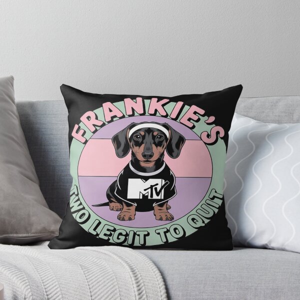 Item preview, Dapple Dachshund 'Two Legit to Quit' 90s Themed designed and sold by lamsaoniutoi.