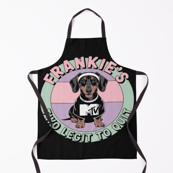 Item preview, Dapple Dachshund 'Two Legit to Quit' 90s Themed designed and sold by lamsaoniutoi.