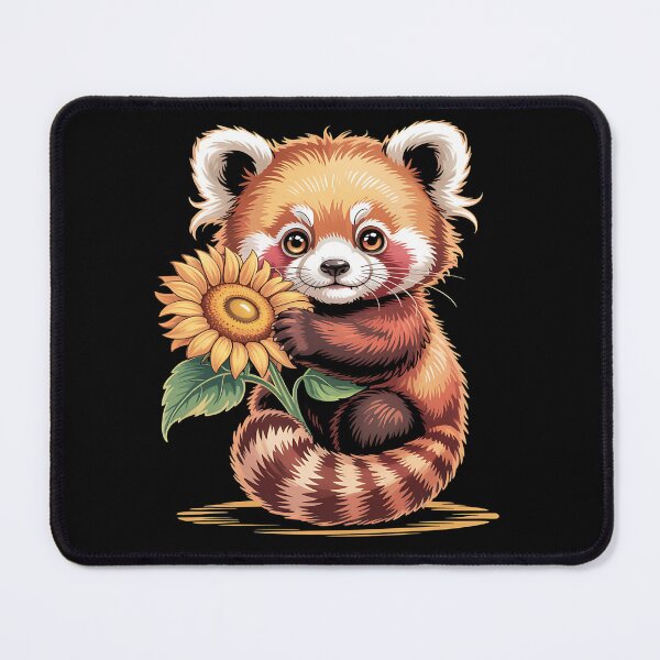 Item preview, plant lover cute - sunflower gardener - sunflower otter - sunflower hedgehog - sunflower sloth - sunflower red panda - sunflower botanical designed and sold by JansenGS.