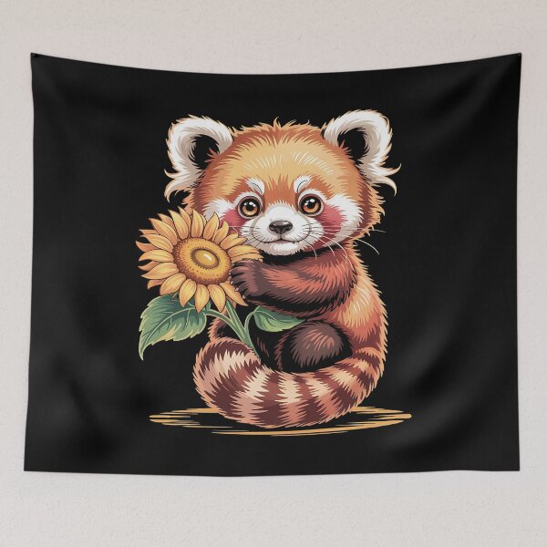 Item preview, plant lover cute - sunflower gardener - sunflower otter - sunflower hedgehog - sunflower sloth - sunflower red panda - sunflower botanical designed and sold by JansenGS.