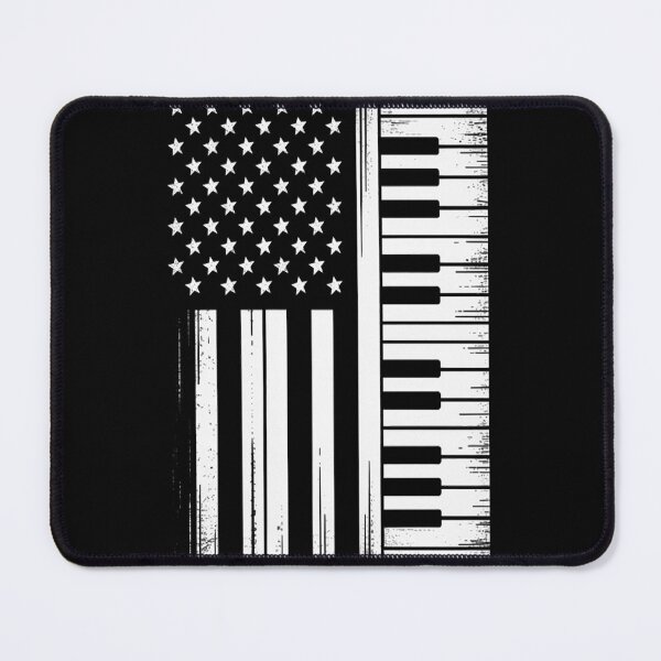 Item preview, Patriotic Keyboard Player Keyboardist Keyboarder USA Flag designed and sold by CottonCandyPrin.