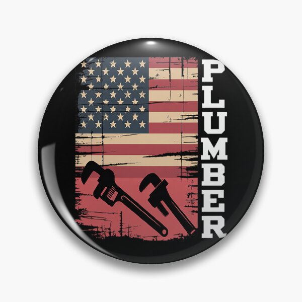 Item preview, Patriotic Plumber US Flag Plumbing Handyman Pipe Fitter designed and sold by CottonCandyPrin.
