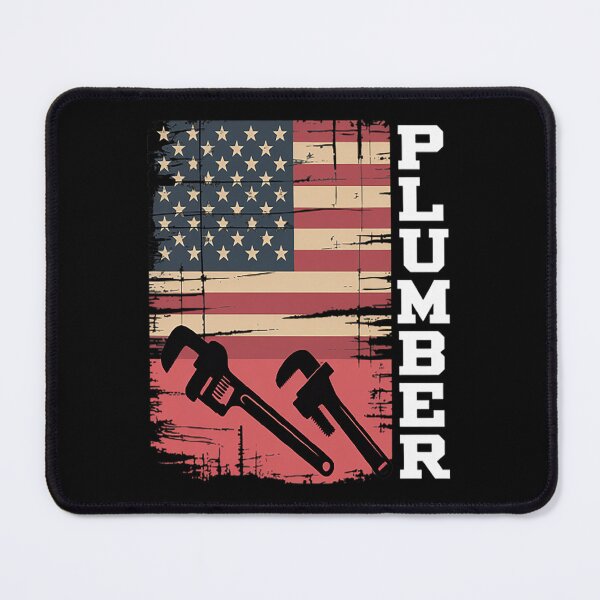 Item preview, Patriotic Plumber US Flag Plumbing Handyman Pipe Fitter designed and sold by CottonCandyPrin.
