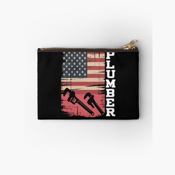 Item preview, Patriotic Plumber US Flag Plumbing Handyman Pipe Fitter designed and sold by CottonCandyPrin.