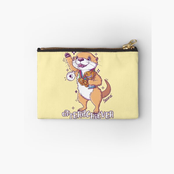 Item preview, Otterachiever - Otter overachiever pun designed and sold by SPIRIMAL.