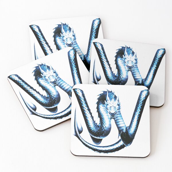 Item preview, Blue Ice Dragon Metallic W designed and sold by StickBuAndii.