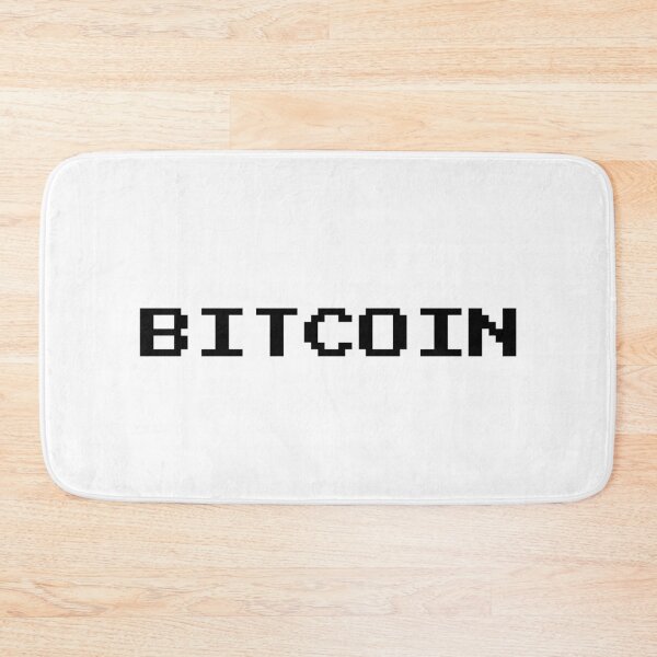 Item preview, Bitcoin Logo Retro Black designed and sold by CyberRex.