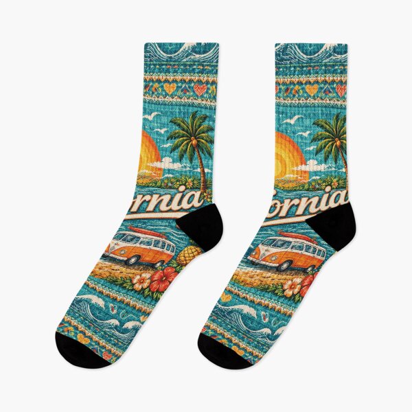 Item preview, California, knitting patterns with West Coast vibes designed and sold by Mauswohn.