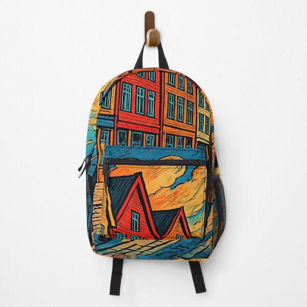Item preview, Bergen, city | Comics style - Cartoon designed and sold by ComicsFactory.
