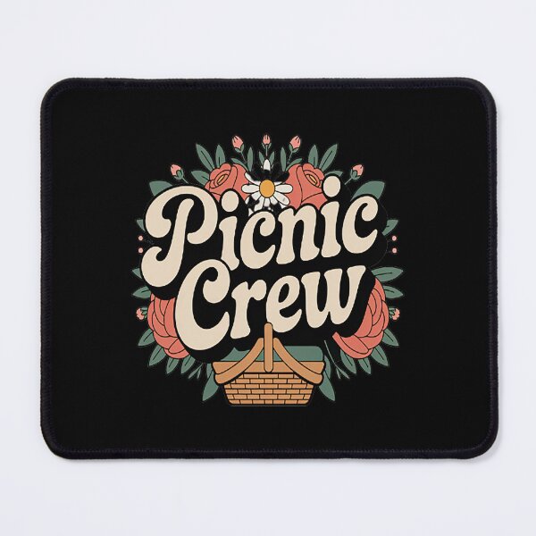 Item preview, Picnic Crew Squad Floral Spring Matching Group Team designed and sold by CottonCandyPrin.