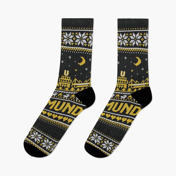 Item preview, Dortmund Skyline Knitting Pattern – Ruhr Area Cityscape designed and sold by Mauswohn.