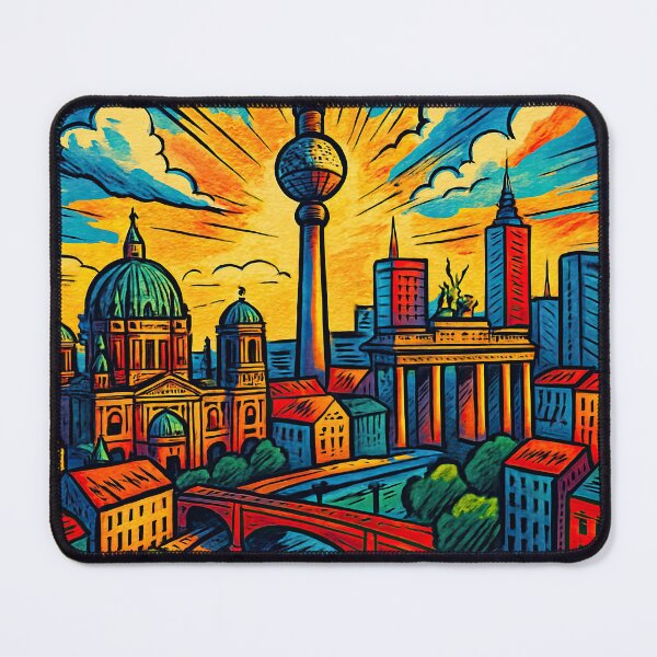 Item preview, Berlin, city   | Comics style - Cartoon designed and sold by ComicsFactory.