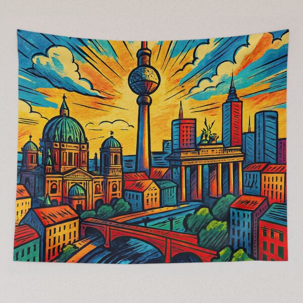 Item preview, Berlin, city   | Comics style - Cartoon designed and sold by ComicsFactory.