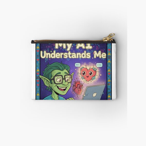 Item preview, My AI Understands Me – Relationship Sticker Gift designed and sold by Imaginarium of Chaos falcon88 .