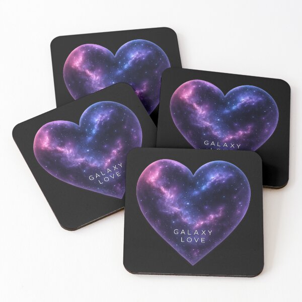 Item preview, Galaxy Love - Cosmic Heart Nebula designed and sold by MKreative Studio.