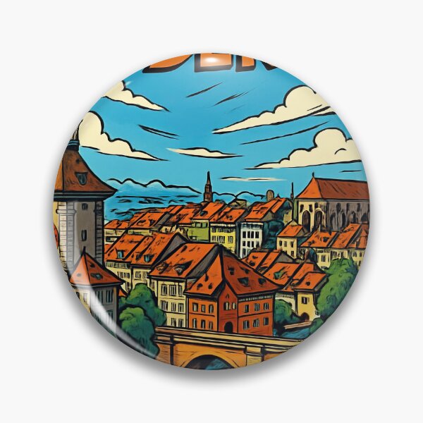 Item preview, Bern, city   | Comics style - Cartoon designed and sold by ComicsFactory.