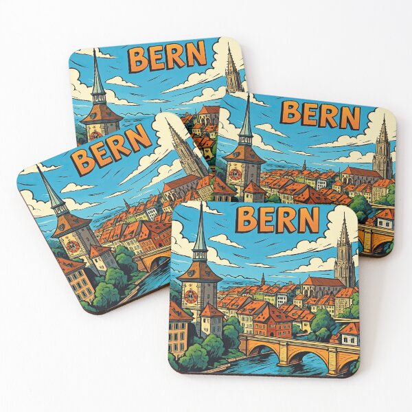 Item preview, Bern, city   | Comics style - Cartoon designed and sold by ComicsFactory.