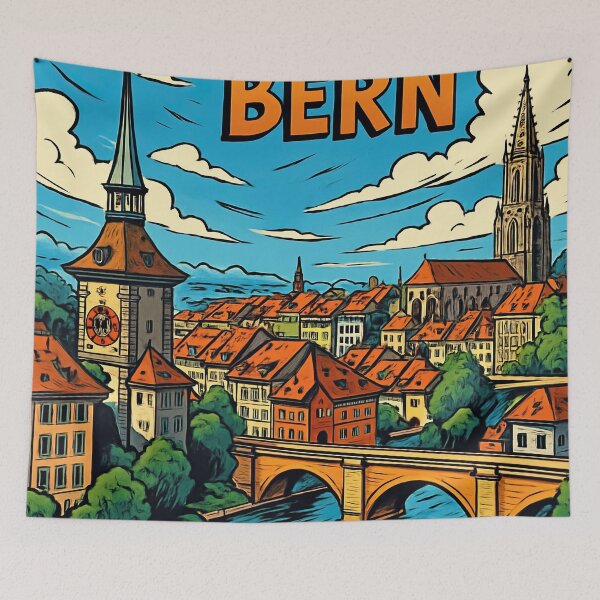Item preview, Bern, city   | Comics style - Cartoon designed and sold by ComicsFactory.
