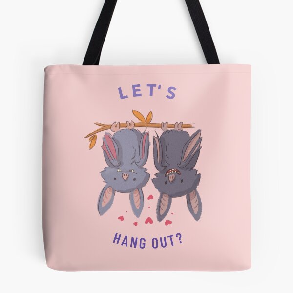 Item preview, LET'S HANG OUT Bats designed and sold by JusTiceT-shirts.