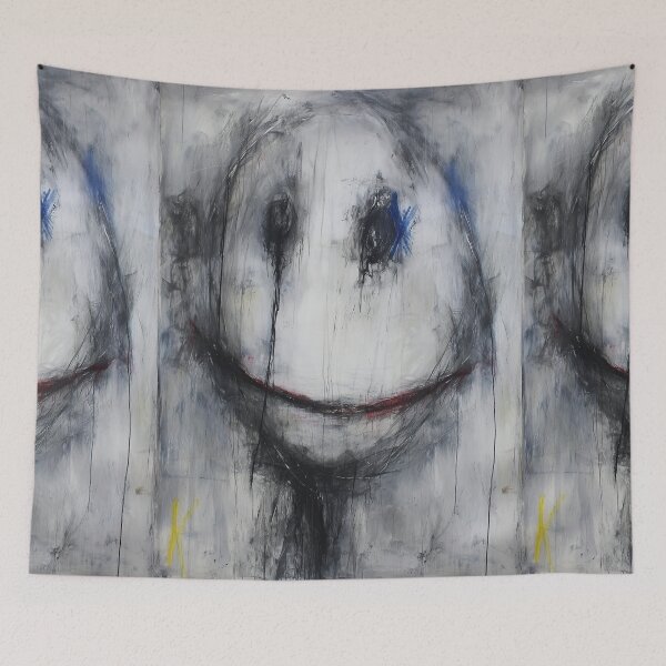 Item preview, Blurry Pale Smiley Face Horror designed and sold by Piotrek0001.