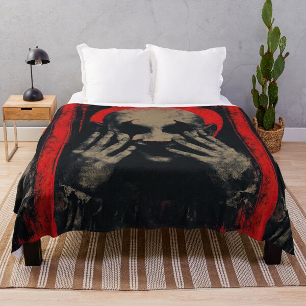 Item preview, Despair Hands Covering Face in Red designed and sold by Piotrek0001.