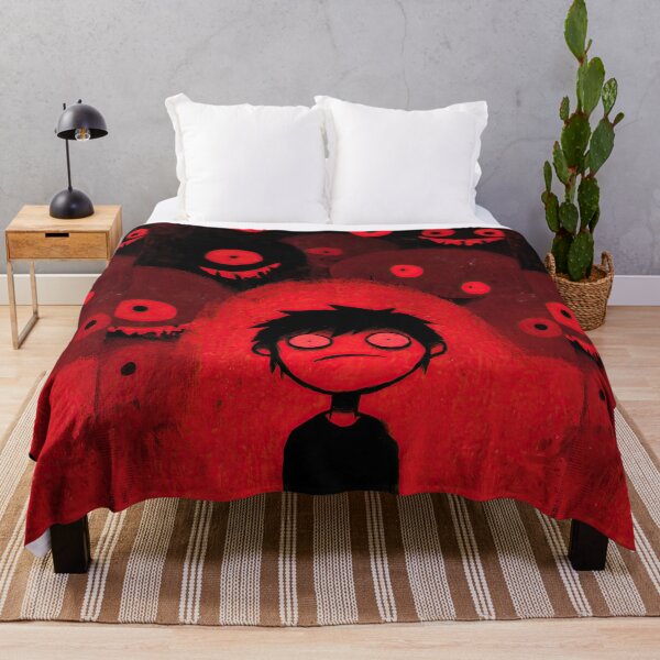 Item preview, Boy Watching Red Eyes in the Dark designed and sold by Piotrek0001.