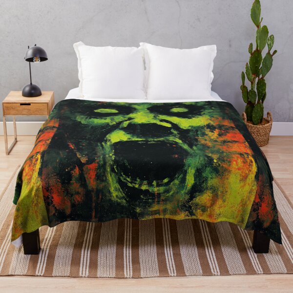Item preview, Radioactive Green Zombie Scream Portrait designed and sold by Piotrek0001.